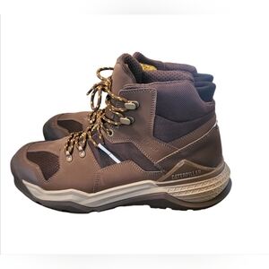 CAT Provoke Mid Alloy Toe Mens Leather Slip Oil Resistant Work Boots Size 12